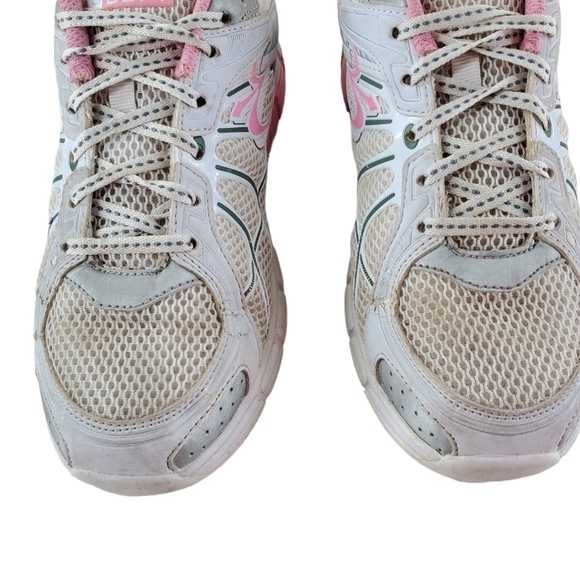 G Defy Shoes Women sz 8 White Pink Athletic Casual Lace Up Gravity Defyer Shoes - Picture 5 of 16